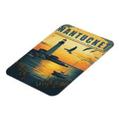  Nantucket, Massachusetts - Island Charm Magneet (Linkerzijde)