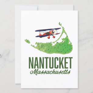Nantucket Massachusetts kaart
