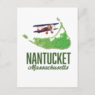 Nantucket Massachusetts Kaart