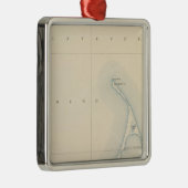 Nantucket, Massachusetts Metalen Ornament (Rechts)