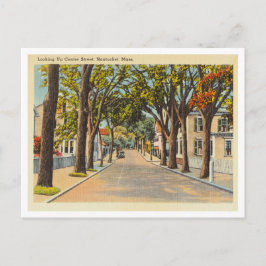 Nantucket, Massachusetts Oude Centre Street Briefkaart