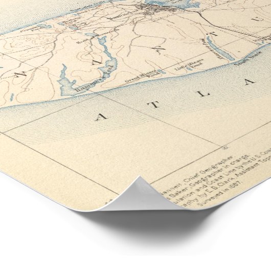 Nantucket, Massachusetts Poster (Hoek)