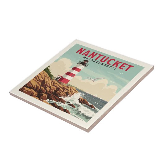  Nantucket Massachusetts Tegeltje (Zijkant)