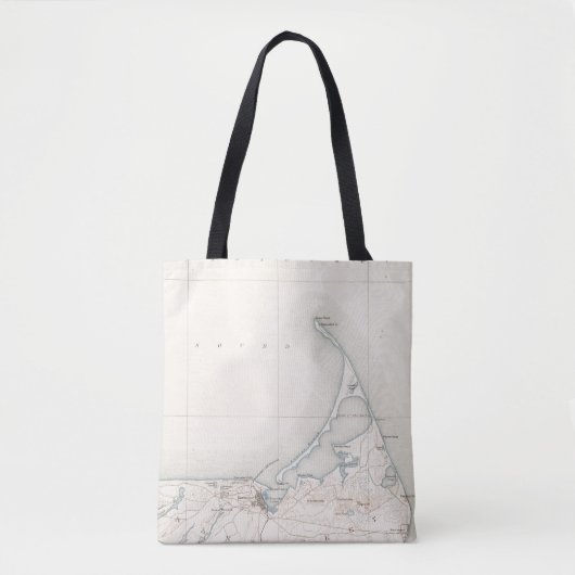 Nantucket, Massachusetts Tote Bag (Voorkant)