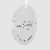 Nantucket, Massachusetts Travel Verenigde Staten Ornament (voorkant)