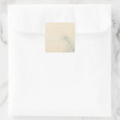 Nantucket, Massachusetts Vierkante Sticker (Tas)