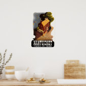 Nantucket Massachusetts Vintage Travel Poster (Keuken)
