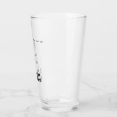 Nantucket Massachusetts vuurtoren bier Glas (Links)