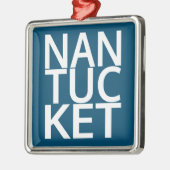 Nantucket Metalen Ornament (Links)