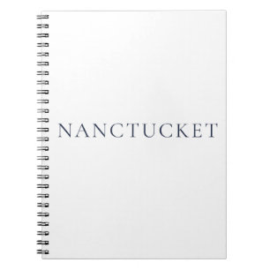 Nantucket Notitieboek Preppy Kust Journaal