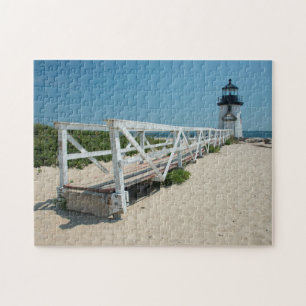 Nantucket. Oude Houten Vuurtoren Legpuzzel