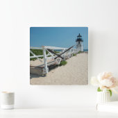 Nantucket. Oude vuurtoren Vierkante Klok (Huis)