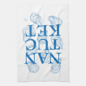 Nantucket Oyster Tea Towel Theedoek (Verticaal)
