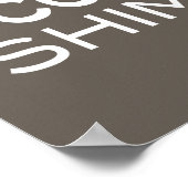 Nantucket plaatst een oud modern Poster (Hoek)