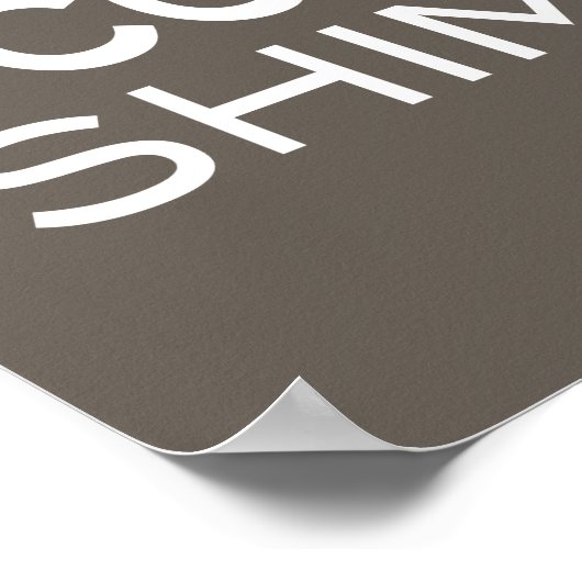 Nantucket plaatst een oud modern Poster (Hoek)