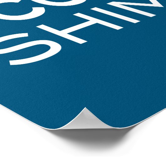 Nantucket plaatst een oud modern Poster (Hoek)