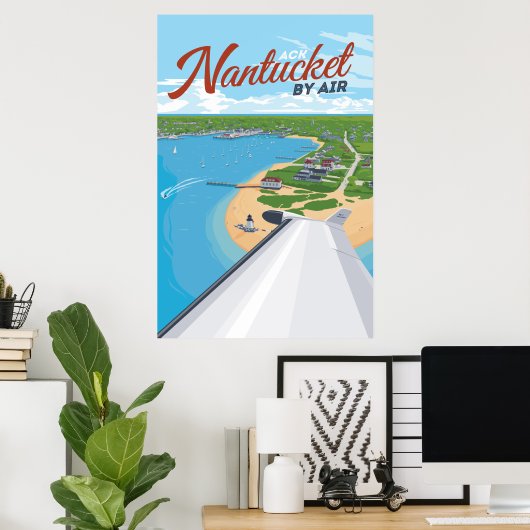 Nantucket Poster (Thuiskantoor)