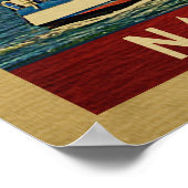 Nantucket Poster Sailboat  Massachusetts (Hoek)