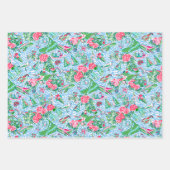 Nantucket Preppy Palm Beach Patroon Afdrukken Inpakpapier Vel (Voorkant)