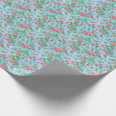 Nantucket Preppy Palm Beach Print Cadeaupapier (Hoek)