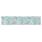 Nantucket Preppy Palm Beach Print Korte Tafelloper (Horizontaal)