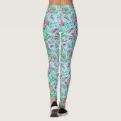 Nantucket Preppy Palm Beach Print Leggings (Achterkant)