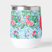 Nantucket Preppy Palm Beach Print Monogrammed (Rechts)