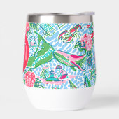 Nantucket Preppy Palm Beach Print Monogrammed (Links)