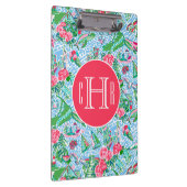 Nantucket Preppy Palm Beach Print Monogrammed Klembord (Rechts)