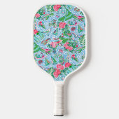 Nantucket Preppy Palm Beach Print Pickleball Paddle (Achterkant)