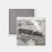 Nantucket Railroad Magneet (Voorkant / Achterkant)