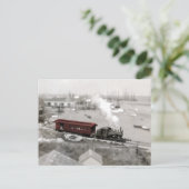 Nantucket Railroad Miniature Briefkaart (Staand voorkant)