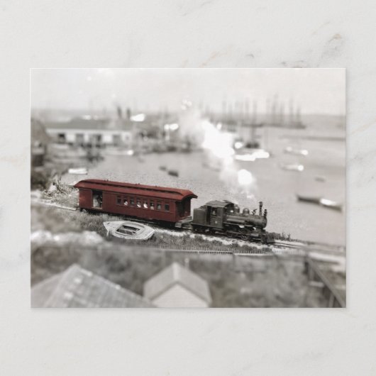 Nantucket Railroad Miniature Briefkaart (Voorkant)
