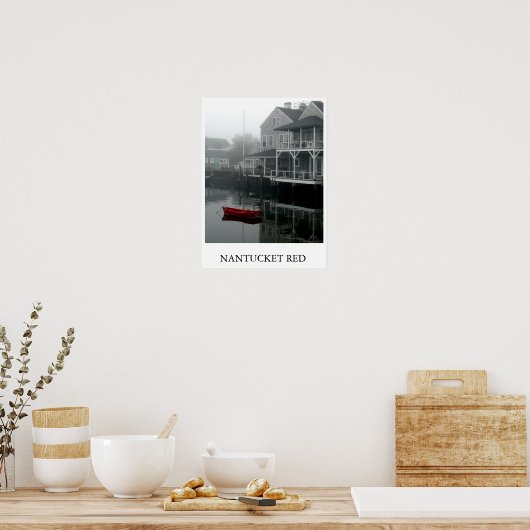 Nantucket Red Poster (Keuken)