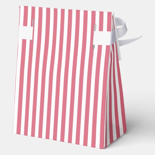 Nantucket rode en witte feestgunstdozen bedankdoosjes (Achterkant)