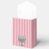 Nantucket rood en wit partij gunst dozen bedankdoosjes (Open)