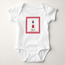 Nantucket Sankaty Lighthouse Baby en Kind bodysuit