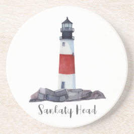 Nantucket Sankaty Lighthouse Sandstone Onderzetter