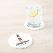 Nantucket Sankaty Lighthouse Sandstone Onderzetter (Zijkant)