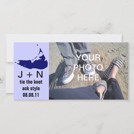 Nantucket Save the Date (Voorkant)