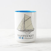 Nantucket (SB) Tweekleurige Koffiemok (Center)