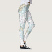Nantucket Sound and Approaches Nautical Chart 1323 Leggings (Rechts)