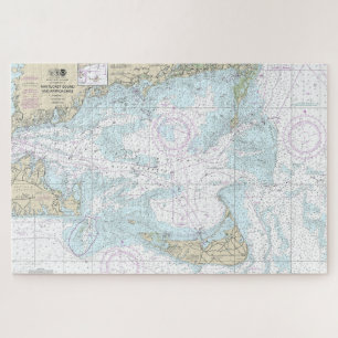 Nantucket Sound and Approaches Nautical Chart 1323 Legpuzzel