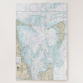 Nantucket Sound and Approaches Nautical Chart 1323 Legpuzzel (Verticaal)