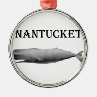 Nantucket Sperm Whale Metalen Ornament