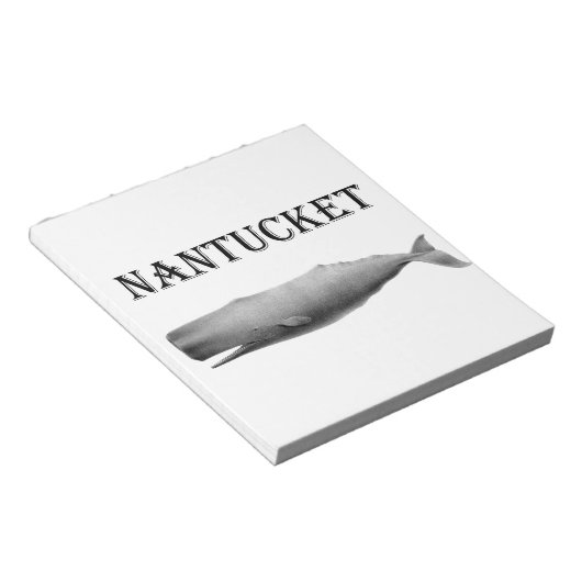 Nantucket Sperm Whale Notitieblok (Schuin)