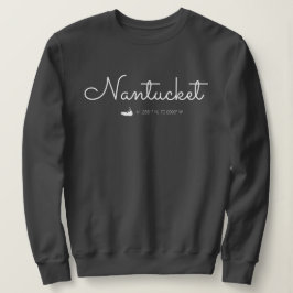 Nantucket Sweatshirt Cursive