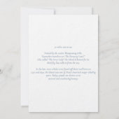 Nantucket Trouwkaart Welkomkaart Kaart (Achterkant)