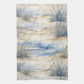 Nantucket waterverf ontwerp theedoek (Verticaal)