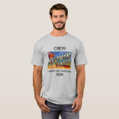 Nantucket Weekend Maatwerk T-Shirts (Voorkant volledig)